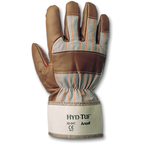 Ansell 5254711100 Gants Hyd-Tuf 52-547, 10/T-Grand, R&ecirc;vetement Nitrile, Enveloppe en Coton