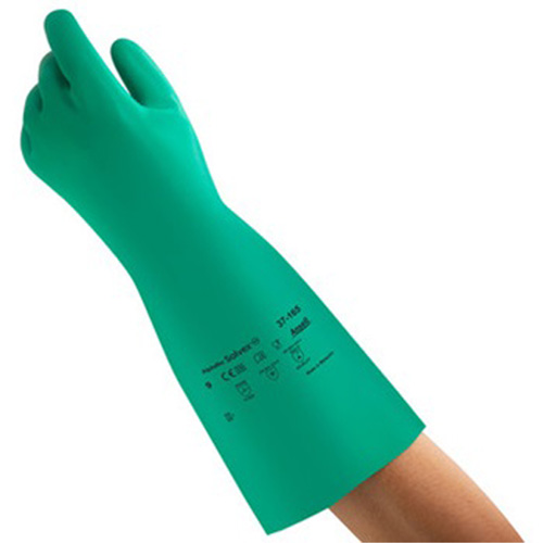 Ansell 3716511110 Gants Solvex 37-165, Taille 2T-Grand/11, 13" lo, Nitrile, 22 mils