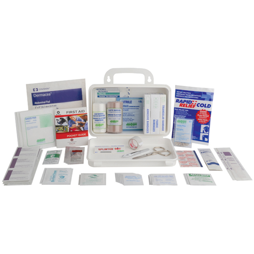 Safecross 01363 Multipurpose First Aid Kits, Class 1 Medical Device, Plastic Box