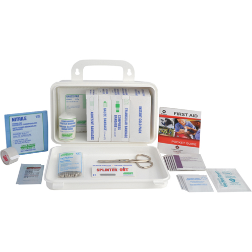 Safecross 01378 Ontario Specialty Kit - Truck First Aid Kit, Class 1 Medical Device, Plastic Box