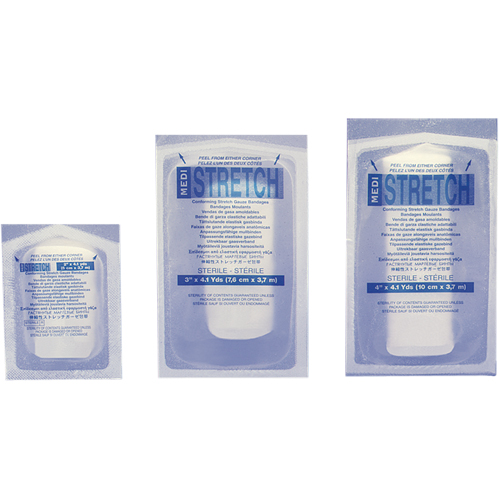 Safecross 02570 Conforming Stretch Bandages, Cut to Size L x 2" W, Class 1