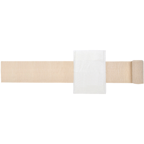 Safecross 02727 Compress Bandages, Crepe Tails, Cut to Size L x 4-1/2" W