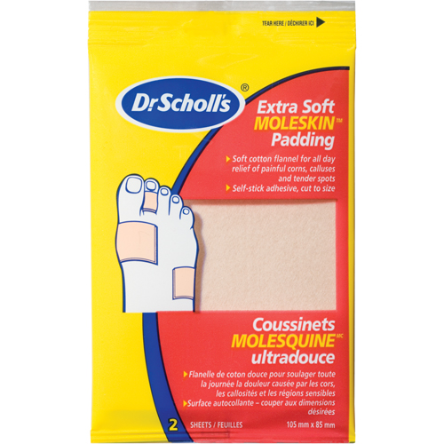 Safecross 36693 Tampons Moleskin Plus de Dr Scholl's