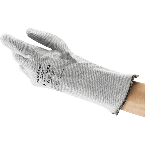 Ansell 4247411100 Crusader&reg; 42-474 Flex Gloves, Nitrile, X-Large, Protects Up To 400° F (204° C)