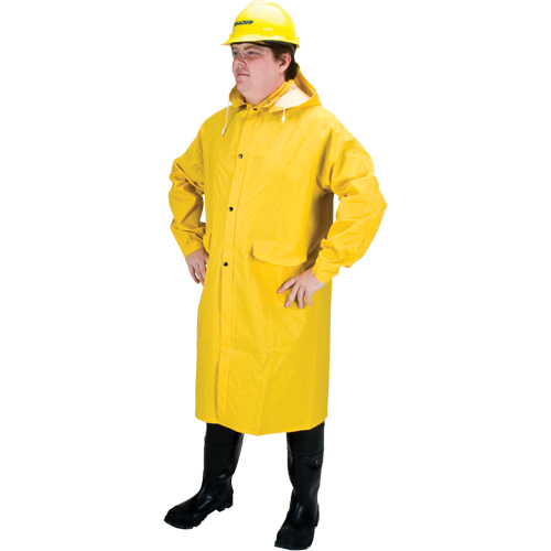 Produits de sécurité Zenith SEH087 Imperm&eacute;able long RZ202, Polyester, Grand, Jaune