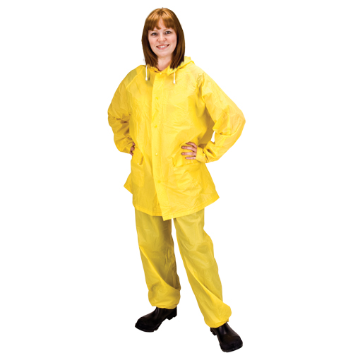 Produits de sécurité Zenith SEH098 V&ecirc;tements imperm&eacute;ables RZ300, PVC, 4T-Grand, Jaune