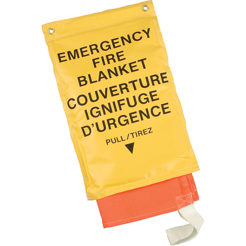 Soper's SB884 Emergency Fire Blankets, Fibreglass, 72"L x 72"W