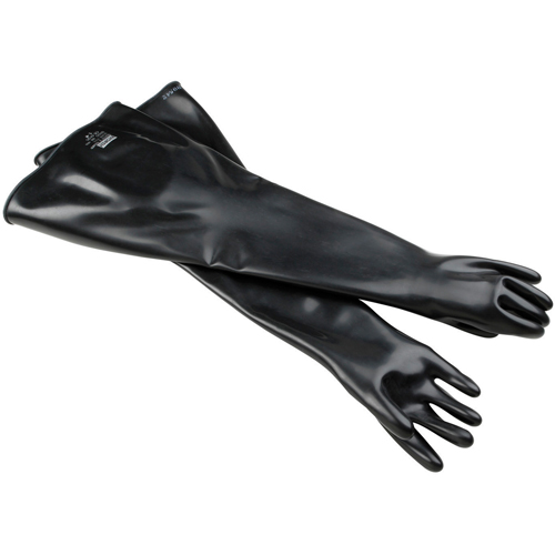 HONEYWELL Ambidextrous Glove, Size XLarge/10, 32" L, Butyl Rubber, 30