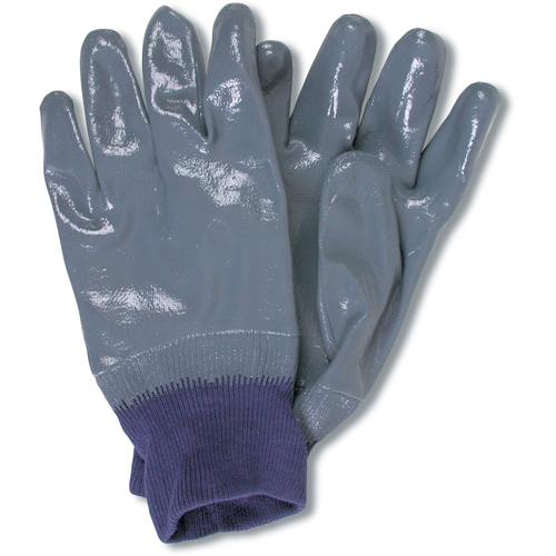 Showa 4000-10 Nitri-flex&reg; Gloves, 10/X-Large, Nitrile Coating, Cotton Shell