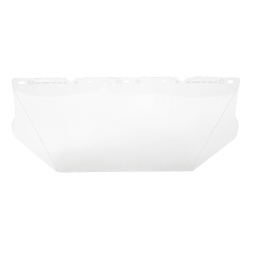 MSA 10115840 Visi&egrave;res V-Gard pour usage g&eacute;n&eacute;ral, Polycarbonate, Teinte Transparent