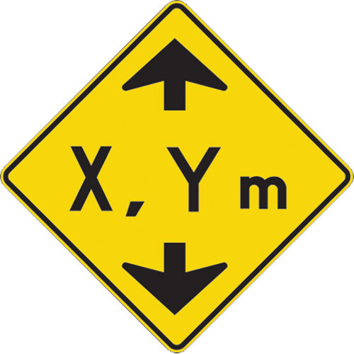  SD271 Height Limit Traffic Sign, 24" x 24", Aluminum, Bilingual with Pictogram