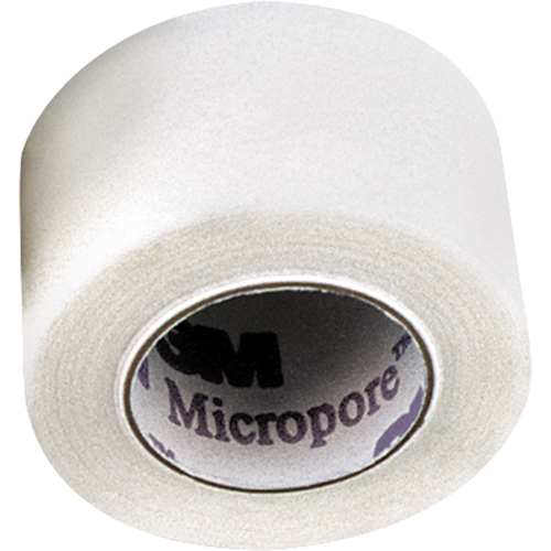 3M 3M1530-12 Ruban chirurgical hypoallerg&eacute;nique Micropore de 3M, Classe 1, 30' lo x 1/2" la