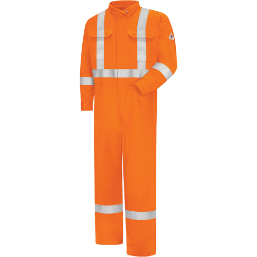 Bulwark CTBBOR-RG-44 Combinaisons conformes CSA 7 oz Ultra Soft , Hommes, Orange, Taille 44