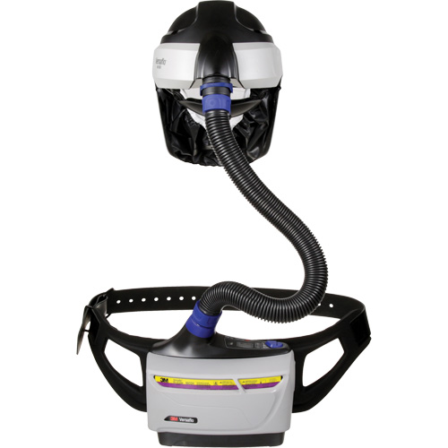 3M TR-600-HIK Versaflo Powered Air Purifying Respirator TR-600 Heavy Industrial Kit, Hard Hat & Faceshield, Lithium-Ion Battery