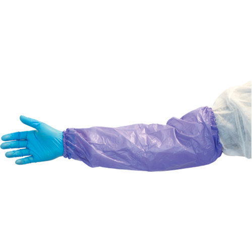  DSBV-18 Lightweight Sleeves, 18" long, Vinyl, Blue