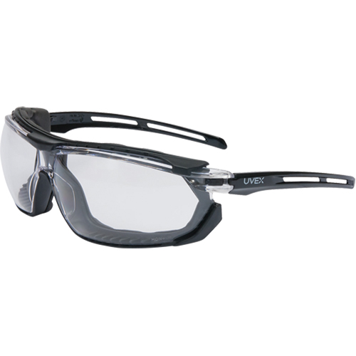 PIP Global Safety S4040 Lunettes de s&eacute;curit&eacute; &eacute;tanches Uvex Tirade, Lentille Transparent, Antibu&eacute;e, ANSI Z87+/R&eacute;pond ou surpasse la norme CSA Z94.3