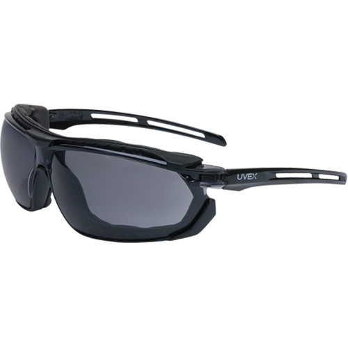 PIP Global Safety S4041 Uvex&reg; Tirade Sealed Safety Glasses, Grey/Smoke Lens, Anti-Fog, ANSI Z87+/Meets/Exceeds CSA Z94.3