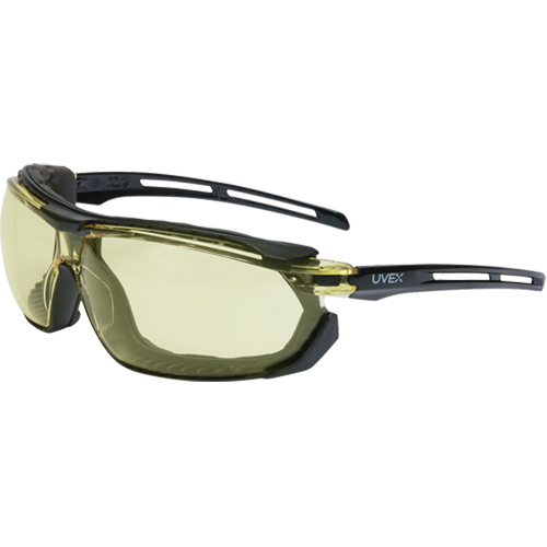 PIP Global Safety S4042 Uvex&reg; Tirade Sealed Safety Glasses, Amber Lens, Anti-Fog, ANSI Z87+/Meets/Exceeds CSA Z94.3