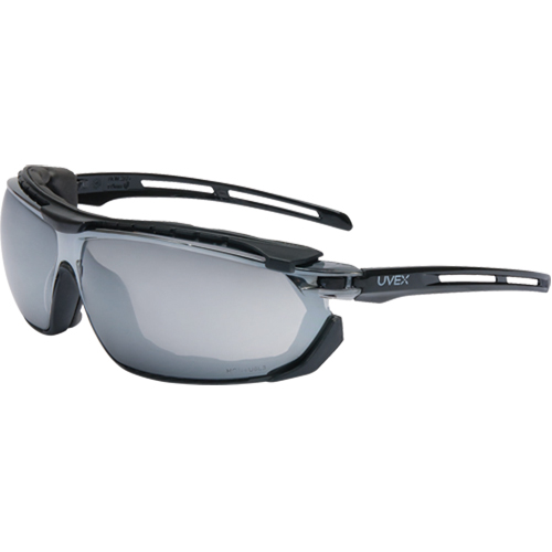 PIP Global Safety S4044 Lunettes de s&eacute;curit&eacute; &eacute;tanches Uvex Tirade, Lentille SCT-Reflect 50, Antibu&eacute;e, ANSI Z87+/R&eacute;pond ou surpasse la norme CSA Z94.3