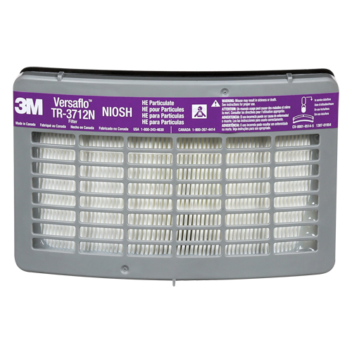3M TR-3712N-40 Filtre à haute efficacité TR-3712N, Filtre P100, Paquet