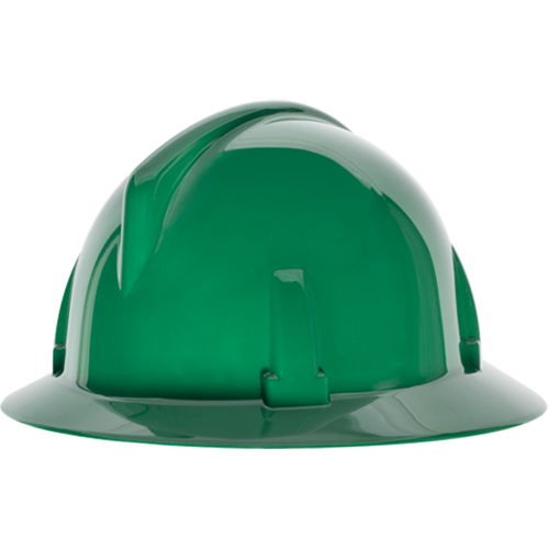 MSA 475391 TopGard&reg; Full Brim Hardhat, Meets CSA Type 1, Ratchet Suspension, Non-Vented