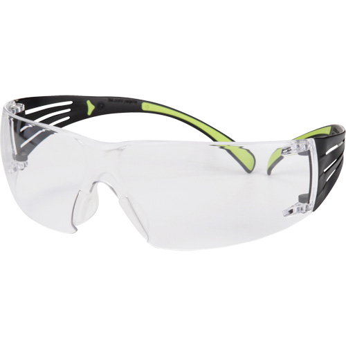 3M SF401AF-CA Lunettes de s&eacute;curit&eacute; SecureFit s&eacute;rie 400, Lentille Transparent, Antibu&eacute;e/Anti-&eacute;gratignures, ANSI Z87+/R&eacute;pond ou surpasse la norme CSA Z94.3