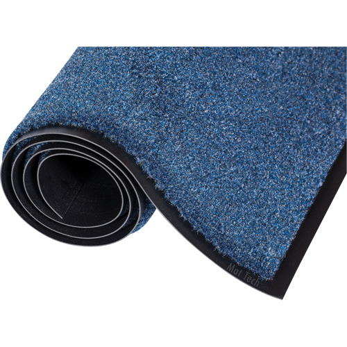 Mat Tech 207M31068 Superluxe Entrance Mat, Wiper, 3' x 10' x 1/2", Blue