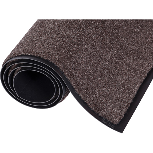 Mat Tech 207M4628 Superluxe Entrance Mat, Wiper, 4' x 6' x 1/2", Walnut