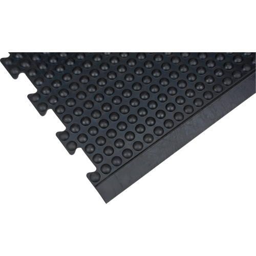Produits de sécurité Zenith SDL861 Tapis antifatigue en d&ocirc;me, &agrave; bulles, 3' x 4' x 1/2", Noir, Caoutchouc