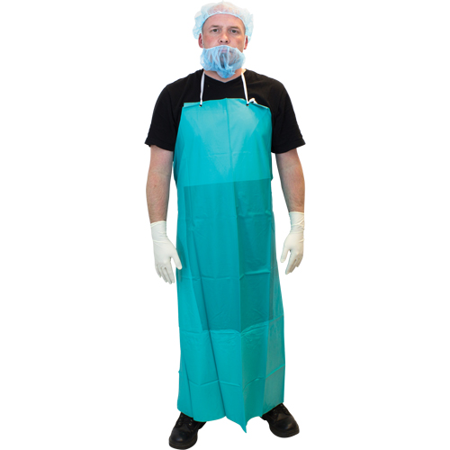  DAV20-36X50 PVC Aprons, PVC, Green, 36" W x 50" L