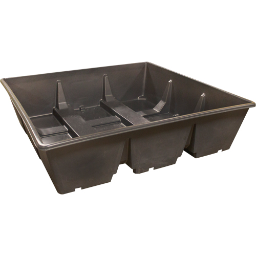 Enpac 5390-BK IBC Sump Bin, 385 US gal. Spill Capacity, 76" x 76" x 20"