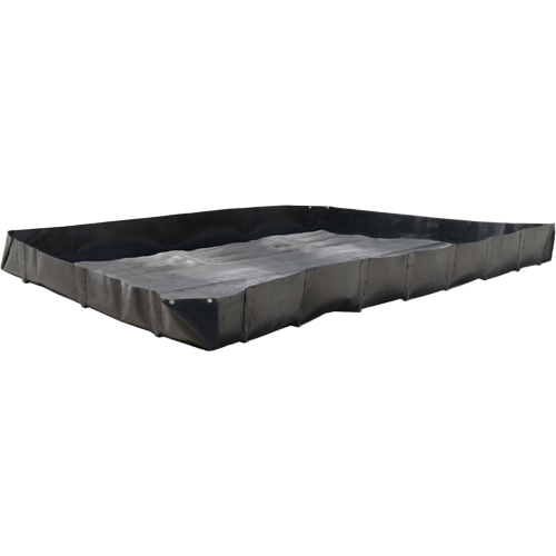 Black Diamond BD-44-AL-L Bermes &eacute;conomiques, Capacit&eacute; 119 gal., 4' la x 4' lo x 12" h, Support en L
