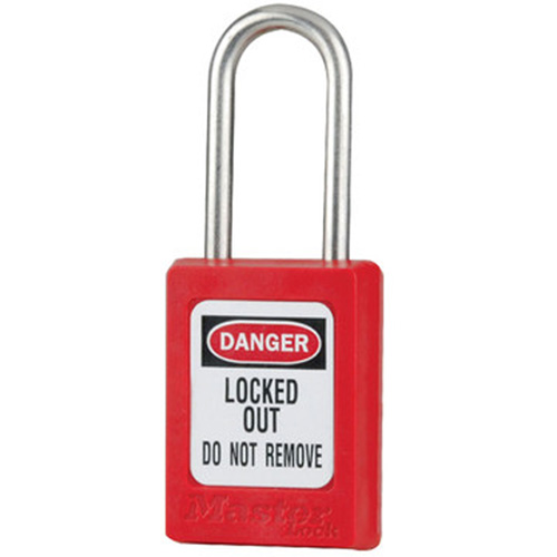 Master Lock S31KAS3RED Cadenas S31  Zenex - ensemble de 3, Cadenas de s&eacute;curit&eacute;, Cl&eacute;s identiques, Thermoplastique, Largeur de 1-3/8"