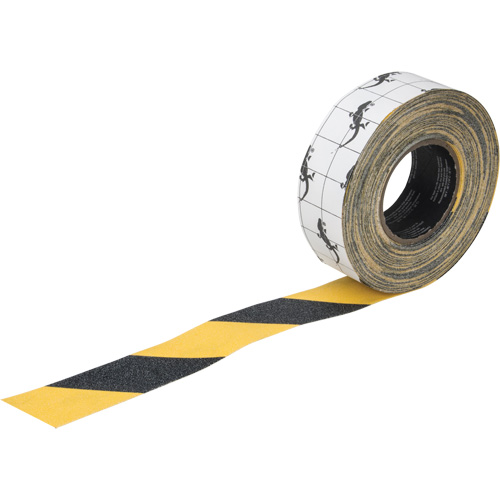 Produits de sécurité Zenith SCG915 Ruban antid&eacute;rapant de premi&egrave;re qualit&eacute;, 3" x 60', Noir & jaune