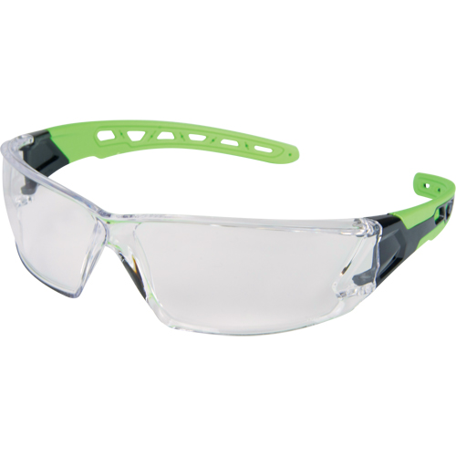 Zenith Safety Products SDN701 Z2500 Series Safety Glasses, Clear Lens, Anti-Scratch, ANSI Z87+/Meets/Exceeds CSA Z94.3