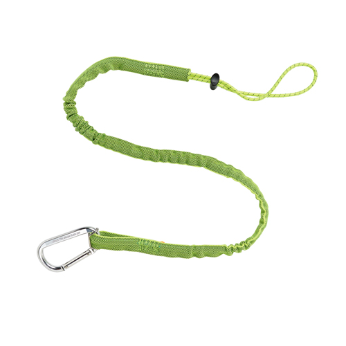 Ergodyne 19013 Squids&reg; 3100 Extended Tool Lanyard, Bungee, Carabiner/Loop