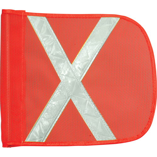 Driver Industrial Safety FLAG11-O-XW Safety Whip&reg; Safety Flag