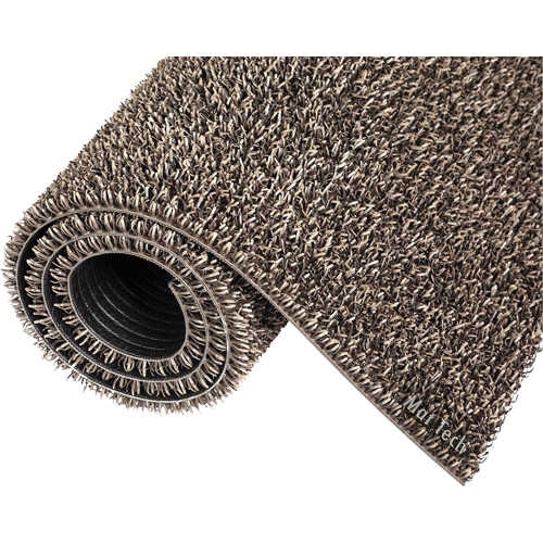 Mat Tech AR34SBNPFHD Astro-Plus Mat, Polyethylene, Scraper Type, Textured Pattern, 3-3/10' x 4', Brown