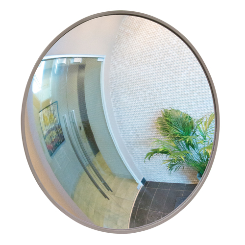 Zenith Safety Products SDP502 Convex Mirror with Bracket, Indoor/Outdoor, 26" Diameter