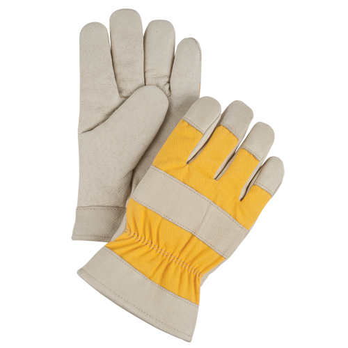 Zenith Safety Products SDL021 Premium Winter-Lined Work Gloves, Medium, Grain Pigskin Palm, Foam Fleece Inner Lining
