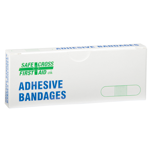 Safecross 02101 Bandages, Rectangulaire/carr&eacute;e, 3", Plastique, Non st&eacute;rile