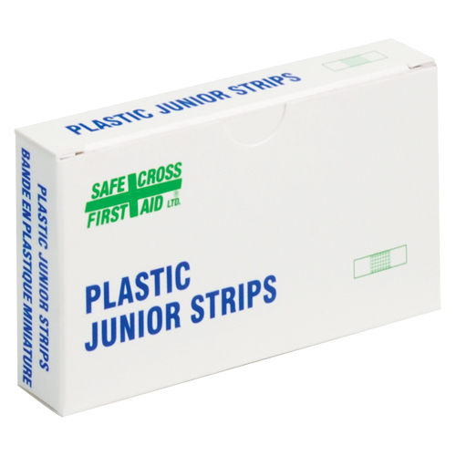 Safecross 03994 Bandages en bandes Juniors, Rectangulaire/carr&eacute;e, 1-1/2", Plastique, Non st&eacute;rile