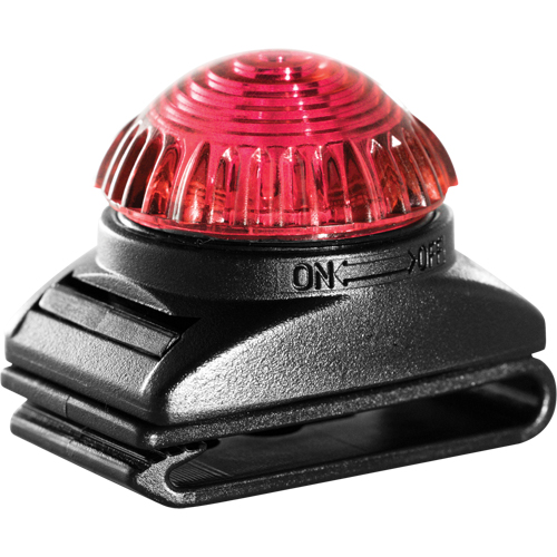 Adventure Lights 50001 Clignotant d'avertissement Guardian, Continu/Clignotement, Rouge