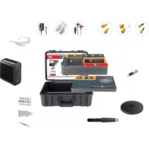 3M 393-1100 Syst&egrave;me de validation double pour les oreilles E-A-Rfit de 3M