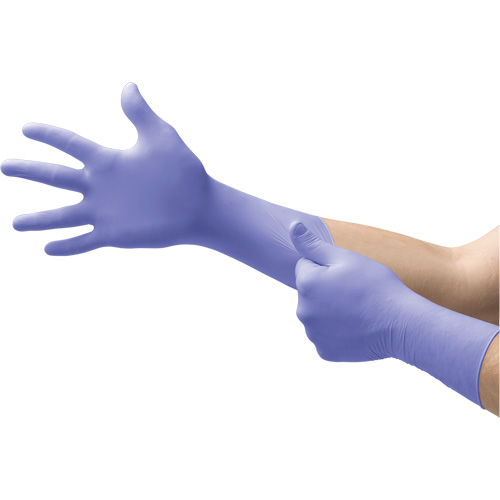 Microflex SEC-375-XL Supreno&reg; EC Gloves, X-Large, Nitrile, 5.5-mil, Powder-Free, Purple, Class 2