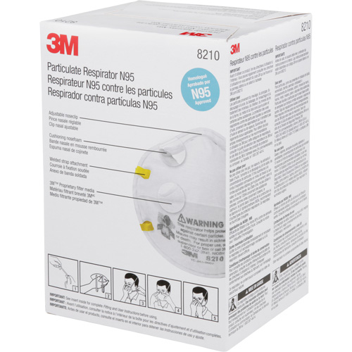 未使用 10箱合計200枚 3M 防護マスク 8210 N95 N95 Surgical Masks To Protect You From Viruses Such As Covid-19