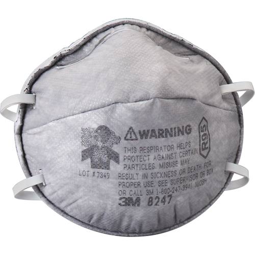 3M R95 8247 Particulate Respirators, R95, NIOSH Certified SE264