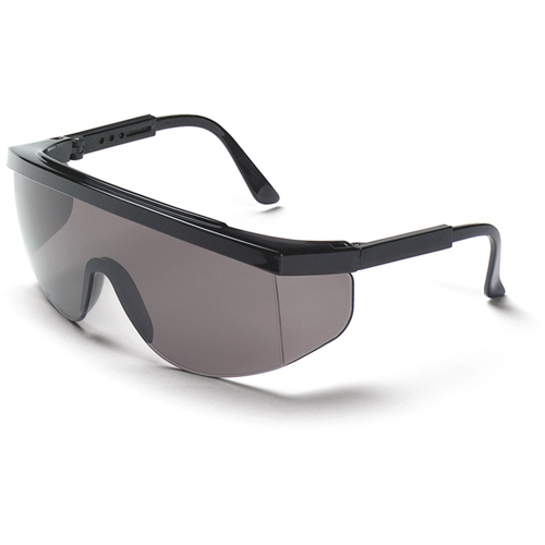 Crews TK112 Tomahawk&reg; Safety Glasses, Grey/Smoke Lens, Anti-Scratch, Meets/Exceeds CSA Z94.3