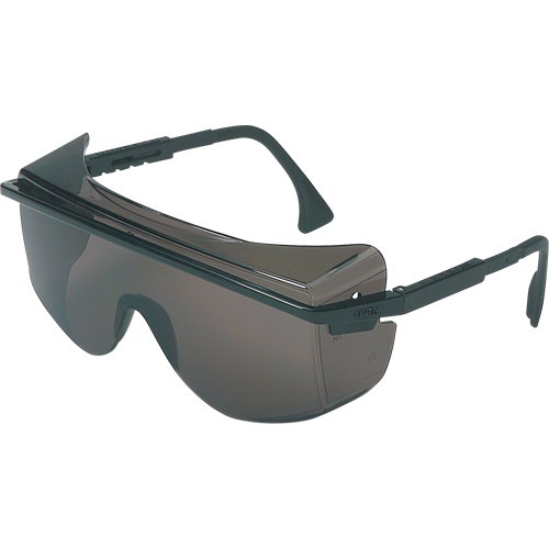 PIP Global Safety S2504C Lunettes de s&eacute;curit&eacute; Uvex Astro OTG 3001, Lentille Grise/fum&eacute;e, Antibu&eacute;e/Anti-&eacute;gratignures, R&eacute;pond ou surpasse la norme CSA Z94.3