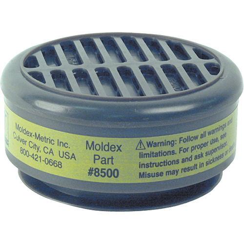 Moldex 8500 Cartouches de rechange de la s&eacute;rie 8000, Cartouche gaz/vapeur, Formald&eacute;hyde